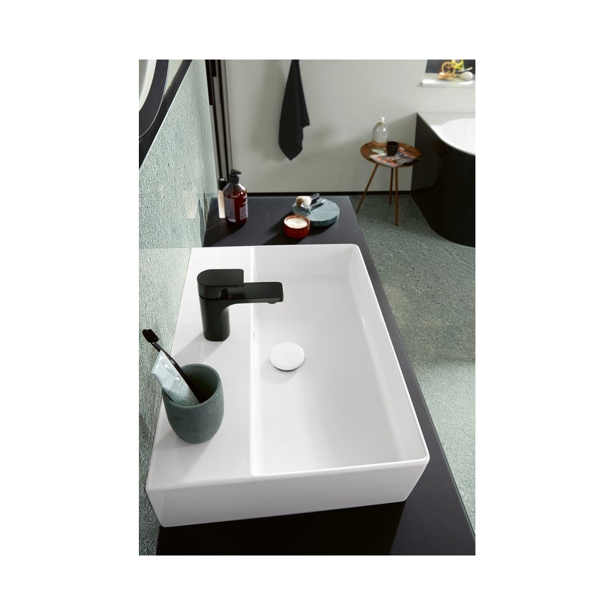 Villeroy & Boch 68080001 - Waschbeckenablauf Keramik / hochglänzender Chrom