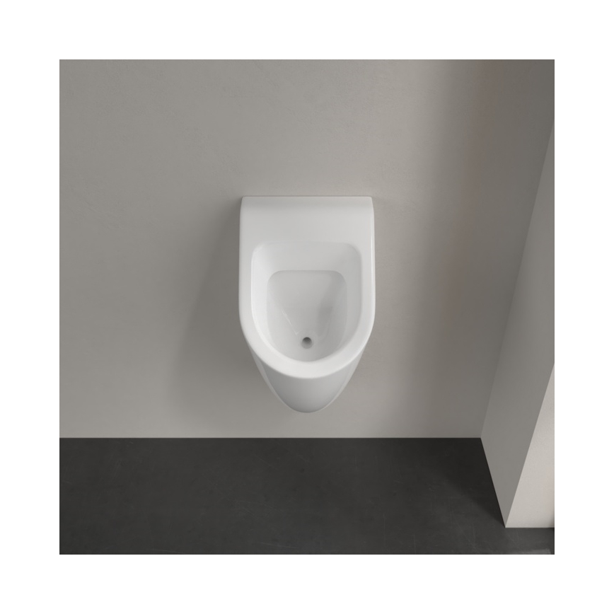 Villeroy & Boch 75130001 - Urinal SUBWAY mit hinterem Abgang, Keramik/weiß