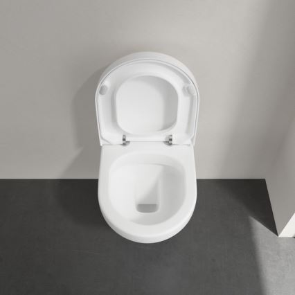 Villeroy & Boch 8M42S101 - Toilettensitz SUBWAY 3.0 mit SoftClose, weiß