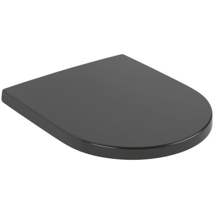 Villeroy & Boch 8M42S1R7 - WC-Sitz SoftClose SUBWAY, schwarz