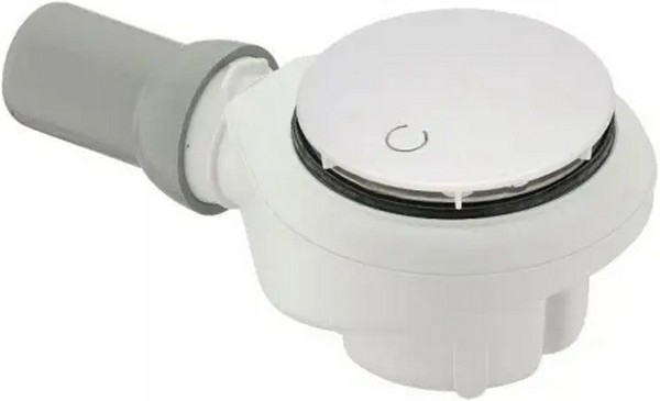 Villeroy & Boch 92250068 - Ablaufgarnitur für Duschwannen SUBWAY, Ø 9 cm, weiß