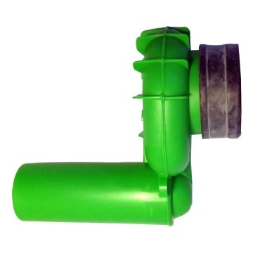 Villeroy & Boch 93260000 - Urinal-Siphon, Rückstutzen, grün