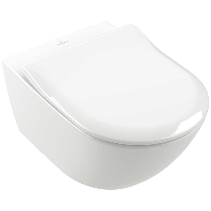 Villeroy & Boch 9M78S101 - Toilettensitz SoftClose SUBWAY 2.0 weiß