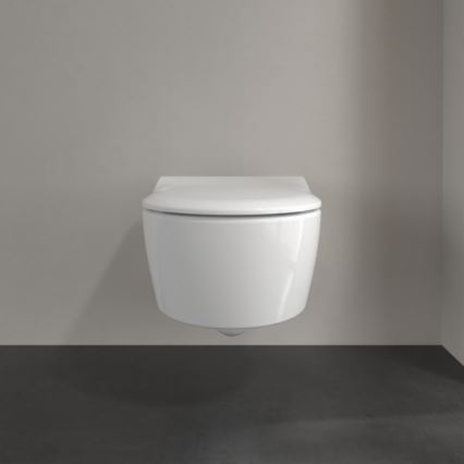 Villeroy & Boch 9M87S101 - Toilettensitz AVENTO mit SoftClose, weiß