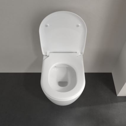 Villeroy & Boch 9M87S101 - Toilettensitz AVENTO mit SoftClose, weiß