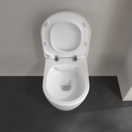 Villeroy & Boch 9M87S101 - Toilettensitz AVENTO mit SoftClose, weiß