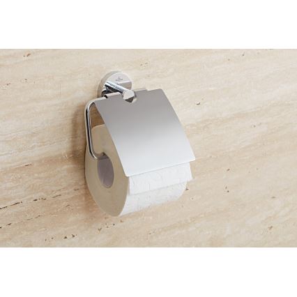 Villeroy & Boch TVA15101300061 - Toilettenpapierhalter ELEMENTS, Hochglanz-Chrom