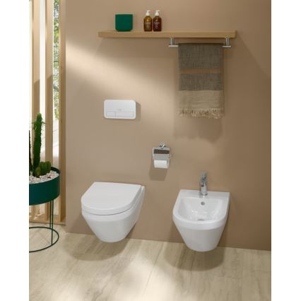 Villeroy & Boch TVA15101300061 - Toilettenpapierhalter ELEMENTS, Hochglanz-Chrom