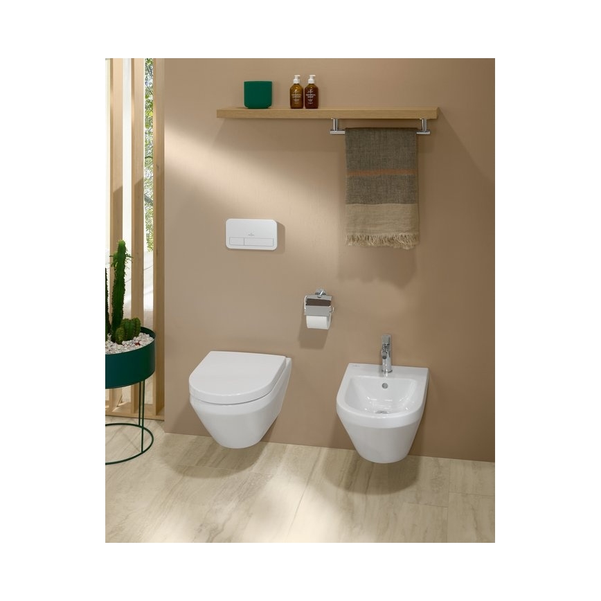 Villeroy & Boch TVA15101300061 - Toilettenpapierhalter ELEMENTS, Hochglanz-Chrom