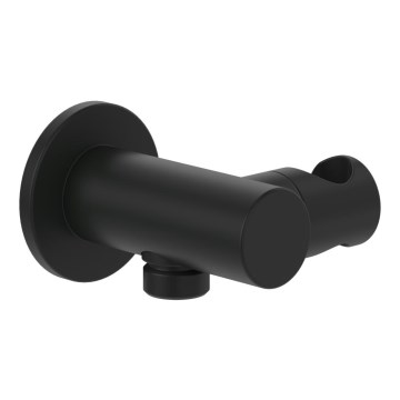 Villeroy & Boch TVC000462000K5 - Duschhalter mit Auslauf, matt schwarz
