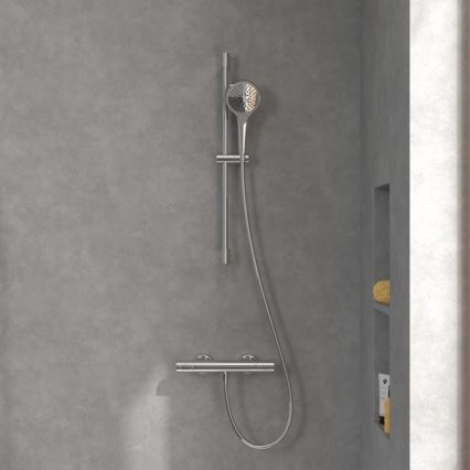 Villeroy & Boch TVS00001700061 - Thermostat-Duscharmatur TAPS&FITINGS, glänzender Chrom
