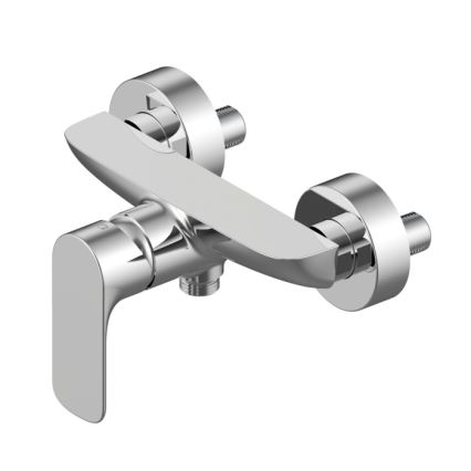 Villeroy & Boch TVS10400100061 - Duscharmatur O.NOVO, hochglänzender Chrom