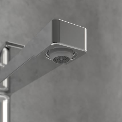 Villeroy & Boch TVW10300500061 - Waschtischarmatur + Ablaufgarnitur ARCHITECTURA 32,9 cm glänzender Chrom