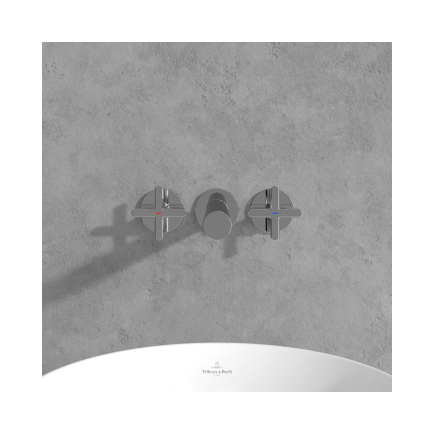 Villeroy & Boch TVZ10601200061 - Waschtischarmatur LOOP&FRIENDS, glänzender Chrom