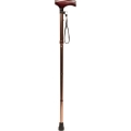 Vitility - Klappbarer Gehstock 92 cm braun