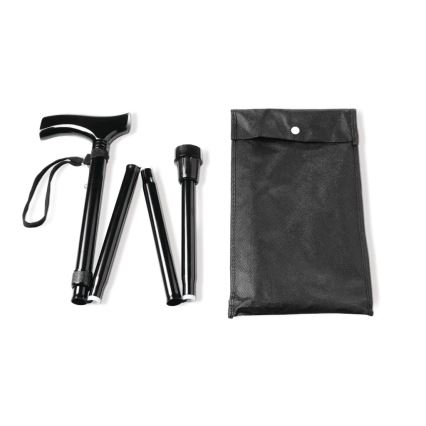 Vitility - Zusammenklappbarer Gehstock, schwarz