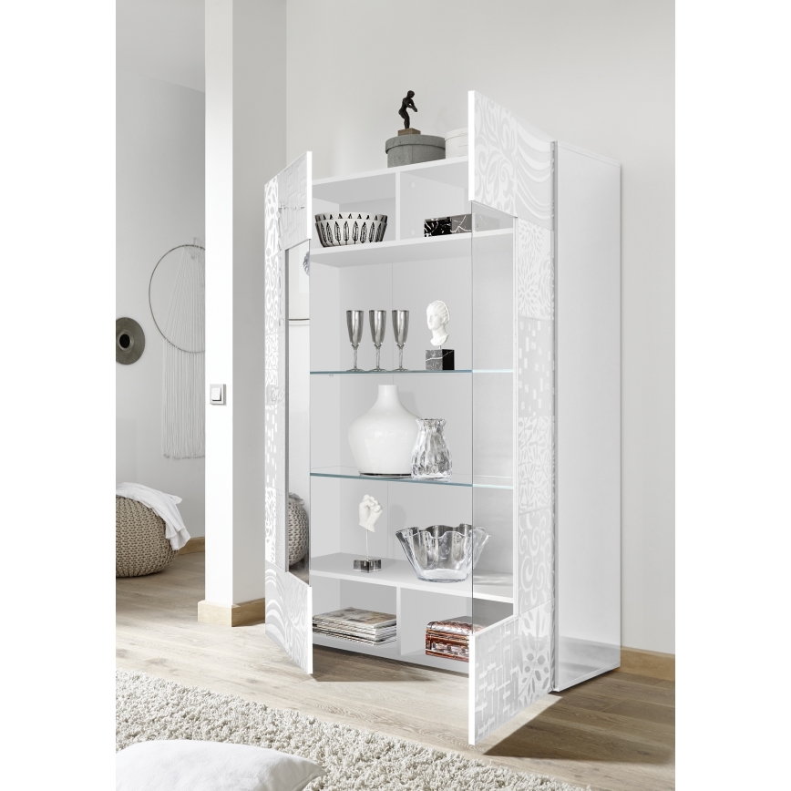 Vitrine ARIA Weiß