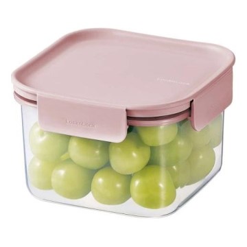 Vorratsdose CLASSIC PLUS 0,86 l rosa/klar