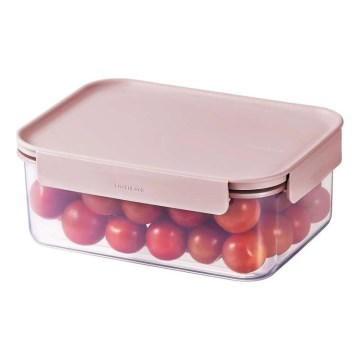 Vorratsdose CLASSIC PLUS 1,65 l rosa/transparent