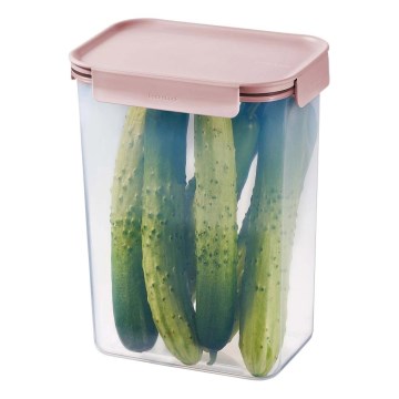Vorratsdose CLASSIC PLUS 4 l rosa/transparent