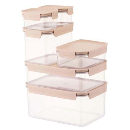 Vorratsdose für Lebensmittel CLASSIC PLUS 0,86 l rosa/transparent