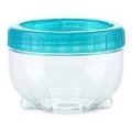 Vorratsdose für Lebensmittel INTERLOCK 0,15 l türkis/transparent