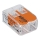 WAGO 221-412 - Abzweigklemme COMPACT 2x4 450V orange