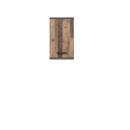 Wand-Badezimmerschrank VENOM Anthrazit/Braun
