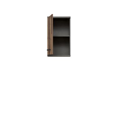 Wand-Badezimmerschrank VENOM Anthrazit/Braun