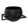 Wand-Blumentopf 27x29 cm Schwarz