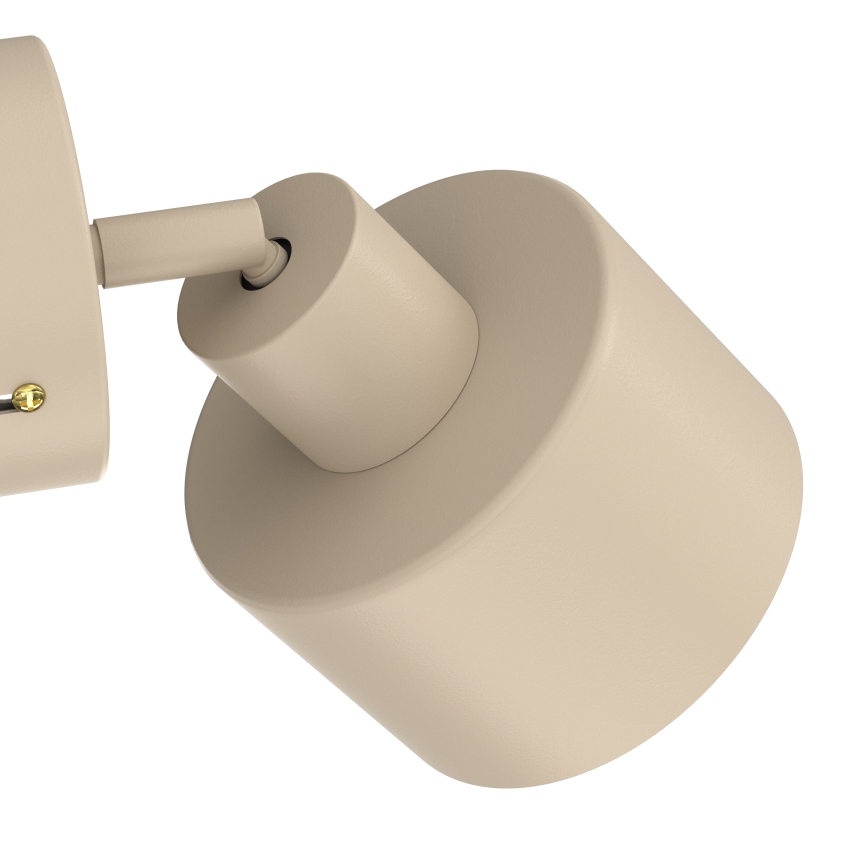 Wand-Spotleuchte PARKLA 1xE27/15W/230V beige