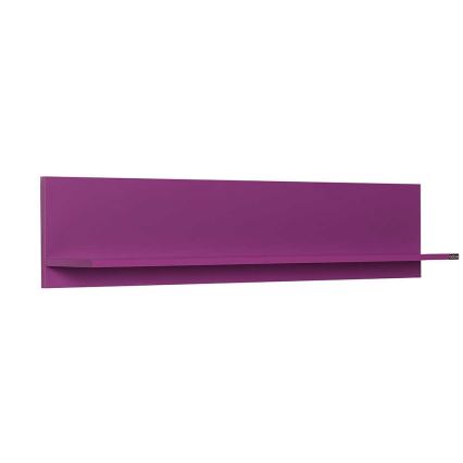 Wandablage 25x120 cm violett