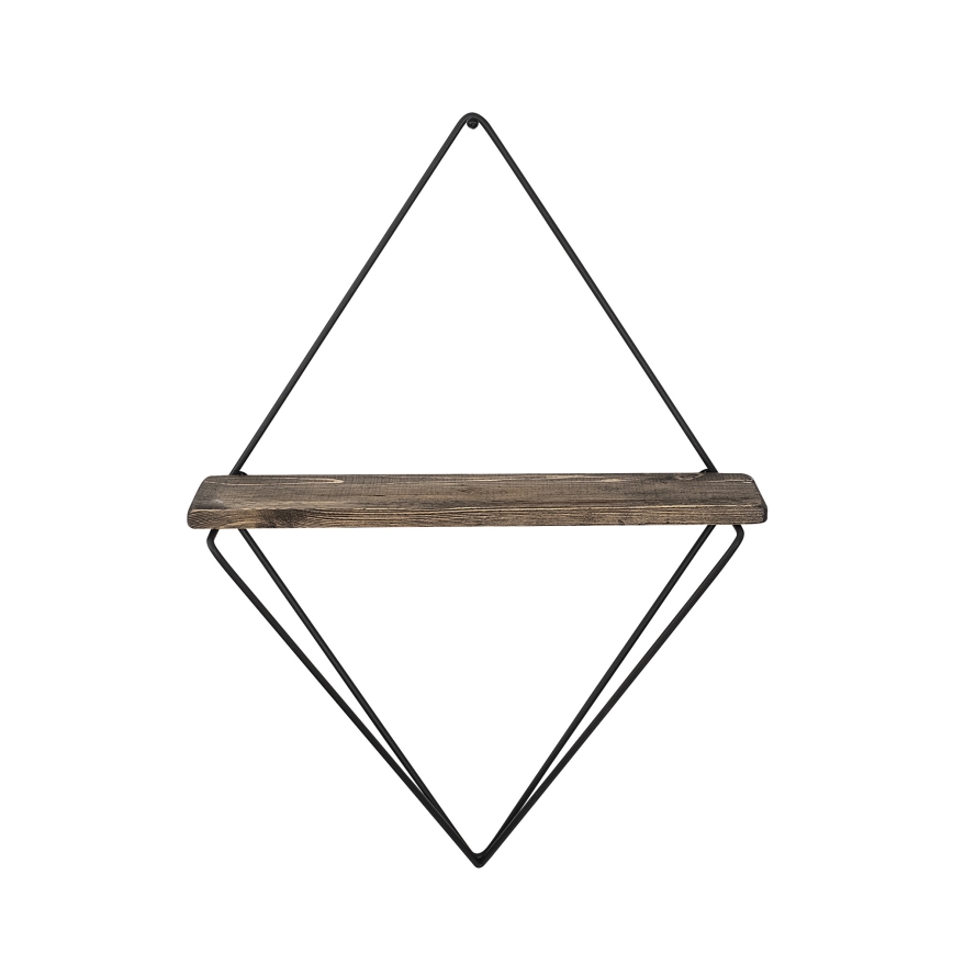 Wandablage 60x43 cm Fichte braun