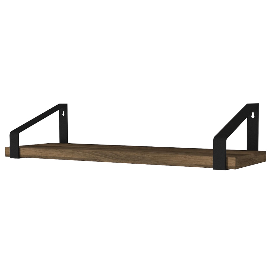Wandablage ARTIGO 10x45 cm braun