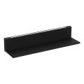 Wandablage mit LED-Beleuchtung SHELF 10x60 cm schwarz