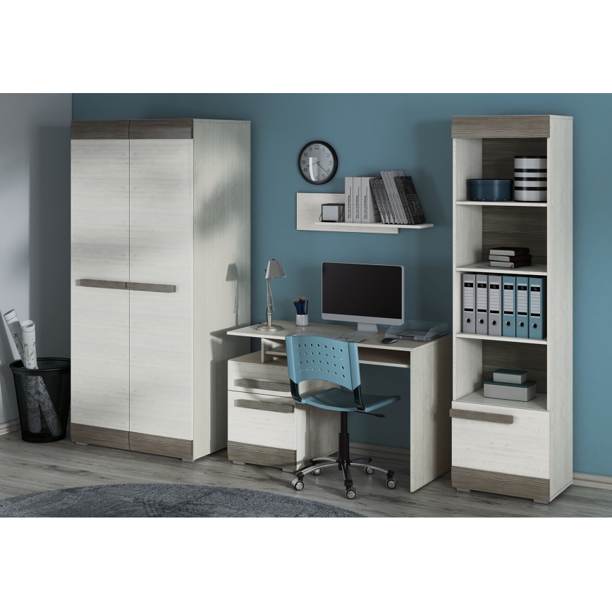 Wandablage SARPA 23x92 cm weiß