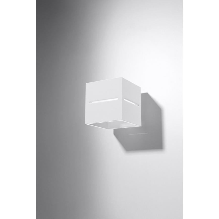 Wandbeleuchtung LOBO 1xG9/40W/230V weiß