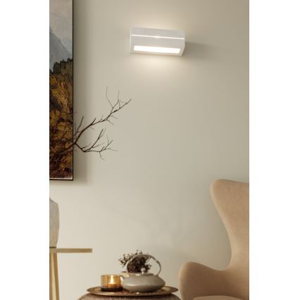 Sollux SL.0231 - Wandbeleuchtung VEGA LINE 1xE27/60W/230V weiß