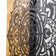 Wanddekoration 59x58 cm Mandala Holz/Metall
