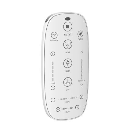 Wandhängendes WC mit Bidetfunktion TISVILDELEJE 1600W/230V + WC-Sitz SoftClose + Spültaste SIGMA + Unterputzmodul + Isolierunterlage + Fernbedienung