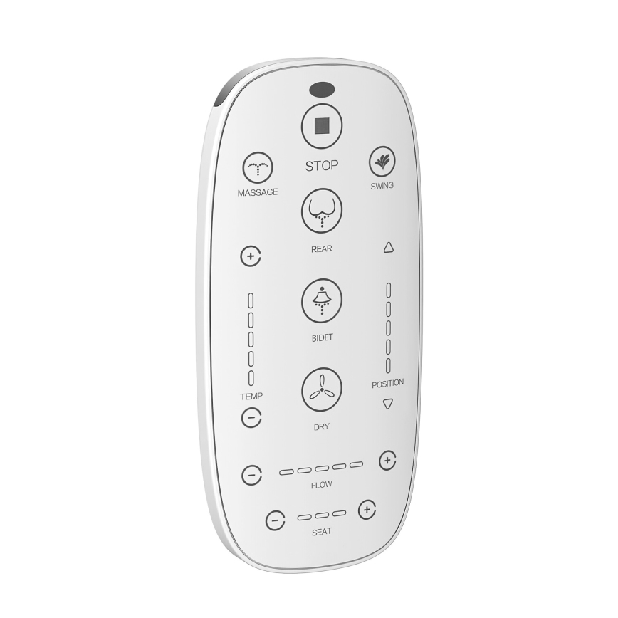 Wandhängendes WC mit Bidetfunktion TISVILDELEJE 1600W/230V + WC-Sitz SoftClose + Spültaste SIGMA + Unterputzmodul + Isolierunterlage + Fernbedienung