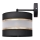 Wandlampe HELEN 1xE27/15W/230V schwarz/gold
