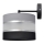 Wandlampe HELEN 1xE27/15W/230V schwarz/grau/silber