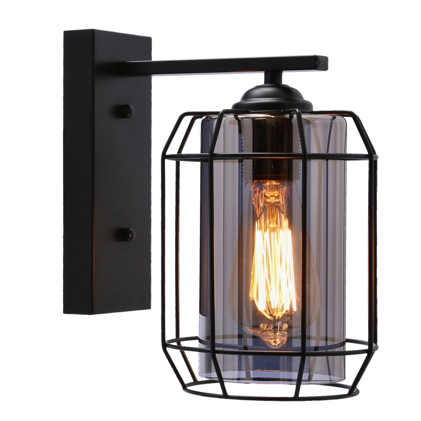 Wandlampe JONERA 1xE27/40W/230V schwarz