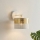 Wandlampe LUX 1xE27/15W/230V weiß/gold