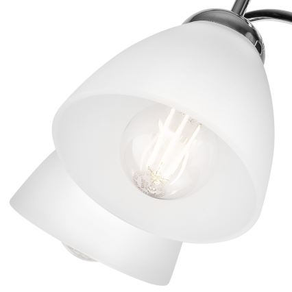 Wandlampe MIRANDA 1xE27/60W/230V chrom glänzend