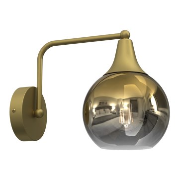 Wandlampe MONTE 1xE27/60W/230V gold