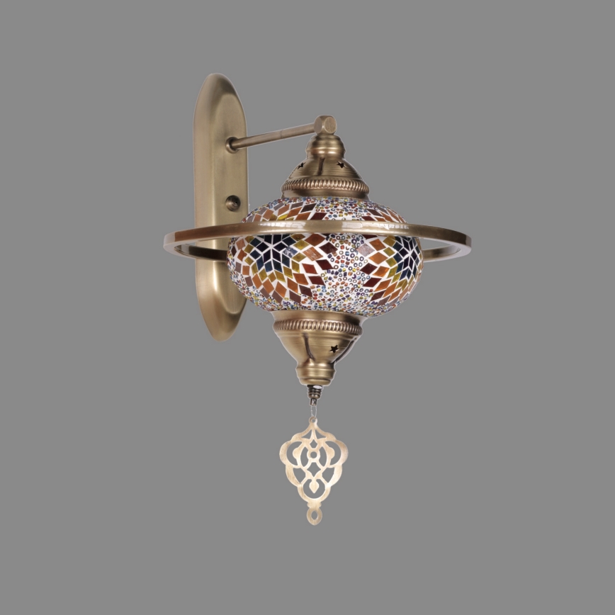Wandlampe YENI 1xE27/40W/230V bronze