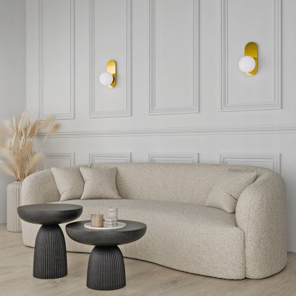 Wandleuchte 1xE27/40W/230V gold/weiß