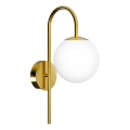Wandleuchte 1xE27/40W/230V gold/weiß